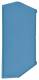 Hager KWE03B Endplatte für KXA35N, Farbe: blau