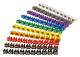 Kabelmarker-Clips McPower, bedruckt mit Ziffern 0-9, Kabeldurchmesser bis 3mm