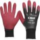 Cimco 141242 work gloves winter soft dark red/black size 10/XL