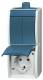 Busch Jaeger 2CKA001684A0324 BJ 2601/5/20EW-53-503 combination socket/