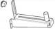 Zebra P1058930-042 MEDIA HANGER ZT410 ZT411