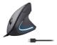 Equip 245118 Ergonomische Maus USB-A Stecker 1,80 m Rechts schwarz
