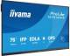 TFT-Touch 190,5 cm ( 75 Zoll )/189,3 cm iiyama ProLite TE7512MIS-B4AG 24/7 schwarz