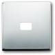 Busch Jaeger 2CKA001731A1954 BJ 1720-866 cover f.Zugschalter /, button pure stainless steel