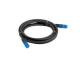 Lanberg PCF6A-10CC-0050-BK Patch cable CAT.6A S/FTP LSZH CCA 0.5 m Fluke certified black