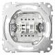 Merten MEG3155-0000 double button insert 2 closer 1-pin plug-in terminals