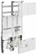 Hager ZK31X1N Komplettfeld 1ZP/SG,univ.Z,H 1050mm,2-feld