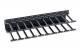 Triton 48,3 cm ( 19 inch ) zbh. Vertical cable management system, 10U, for 800mm wide cabinets, black
