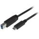 STARTECH.COM USB-C to USB-B Cable - M/M - 2 m 6 ft. - USB 3.0
