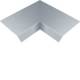 Hager AKBI4000701 Blind cover internal corner L800 mm 45° sheet metal for AK400x70 mm