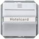 Siemens 5TG4821 DELTA i-system alumet. Hotel Cardschalter bel. Fenster