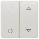 Siemens 5TG7813 Wippe mit Symbolen I0 und Jalousie DELTA profil 65x65mm titanws