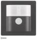 Berker 85341226 IR Bewegungsmelder Komfort 1,1m Q.1/Q.3 anthrazit samt