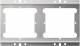 Gira 127500 installation profile alu 1275 00, 2-fold