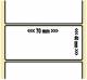 OEM-Factory Etiketten - PET 70 x 40mm, perm., K40, WEISS
