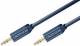 Clicktronic 70482 MP3 Audiokabel - 3,5mm Klinken-Kabel für MP3-Player, iPods und Smartphones