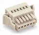 WAGO 733-108/037-000 733-108 / 037-000 Female connector, 0,08-0,5qmm light gray
