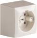 ABL Sursum 2491010 ABL PERILEX AP-socket 16A, white