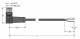 Turck HT-WWAS3-5/S2430 Anschlussleitung Stecker M12x1 Hochtemperaturfest 8036094