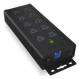 Hub 7-Port IcyBox USB 3.0 IB-HUB1703-QC3 inkl. 3 Ladeports