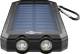 Goobay 49216 Outdoor Power Bank 8.0 (8,000 mAh) - for outdoor adventures thanks to its robust design, solar panel and flashlight function