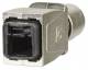 Metz Connect 14010850C0ME BTR Industry IP67 V14 plug housing für RJ45 leer Steckerg. Push-Pull