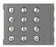 Legrand 353005 LEG Front panel numeric keypad Robur 