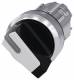 Siemens 3SU10522BC600AA0 Knebelschalter beleuchtbar 22mm rund schwarz weiß