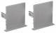 Lts Licht und Leuchten 652146 LTS LK-Z 070.002 SILVER Accessories light can end cover (2 pieces) silver