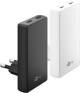 Goobay Multi Fast Charger 65 W USB-C PD GaN Dual-Schnellladegerät 90° Flat schwarz - 2x USB-C-Anschlüsse (Power Delivery)