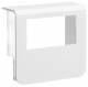 HAGER SL200559329016 TEH Device carrier upper part mirror surfaces SL 20x55mm traffic white