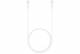 Samsung USB-C zu USB-C Kabel EP-DX510 (5A) 1,8m, White