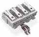 WAGO 294-4314 power connection terminal with angled. PE latching contact without latching feet