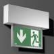 RZB 671501.004.1.04 aluminum wall lights, L233 W40 H180, EB, 3 h, 14 m