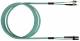ZVK EasyLan LPD32300010 LWL Patchkabel P Duplex LCD/ST G50/125 OM3 aqua 1,0m