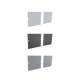 Synergy 21 S21-LED-PR250242 LED U-Profil Zubehör ALU3535 Endkappe (Paar) schwarz