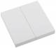 ELDAT RTS35-ACC-01-02P 2 buttons on/off white for wall button RTS35