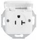 Busch Jaeger 2CKA002122A0032 BJ 3016EUK-214 Steckdose mit Klappdeckel Reflex SI Export-Steckvorrichtungen aws