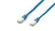 Equip 605830 Patch cable Cat6A Plat.S/FTP 2xRJ45 1.00 m blue LSZH poly bag