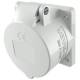Mennekes 3221 16A 3P 12H NACH TR mounting socket TA IP44