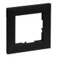 Legrand 765371 SEANO 1-fach Rahmen in Schwarz lackiert