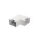 GGK 7979 flat angle MBR 65x100/45-FW, PVC, mitered corner part, alpine white