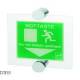 Eff Eff Fritz Fuss 1385-FTS-----00 1385-FTS ----- 00 Emergency exit sign for, 100x100x3 clamp meters. Accessories.