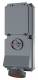 Mennekes 7296 63A5P 6H400V Wanddose DUO IP67