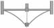 Siteco 5NY52650XG28 MastauslegerSchwinge Direktmont.DB702S 2-armig