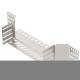OBO Bettermann 6042349 RAA 130 A2 mounting branch piece for cable duct