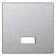 Merten MEG3350-6036 rocker with rectangular symbol window stainless steel