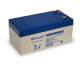 Ultracell 46689 UL Bleiakku 12 V, 3,4 Ah (UL3.4-12) - Faston (4,8 mm) Bleiakku, VdS, BattVO Pb