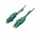 Fiber optic 2-fiber patch kit. 20mtr.LC-LC, 50/125um,OM3, Uniboot (rotatable), push/pull, AD=2mm, Synergy 21