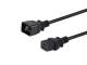 Equip 112130 Power cable C20 -> C19 plug/socket black 1.80 m